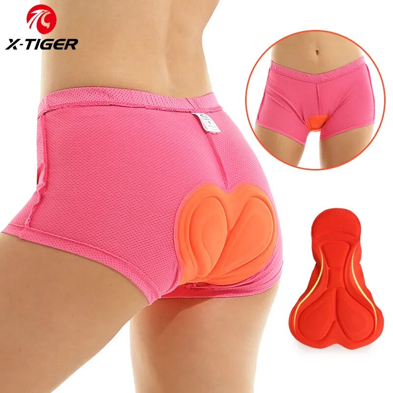 Mountain Biking Shorts Women - X-TIGER Đi Xe Đạp Đồ Lót