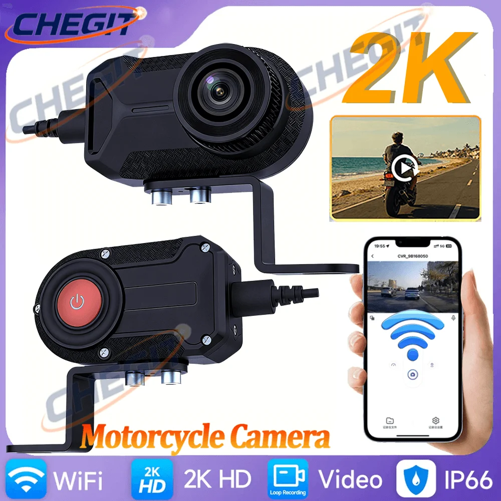 Mountain Biking Images - New 2K QHD Motorcycle Driving WIFI