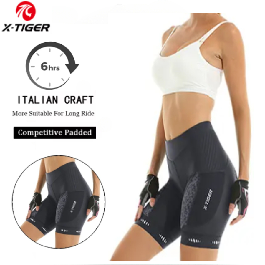 Mountain Biking Shorts Women - X-TIGER Women Cycling Shorts Road Bicycle
