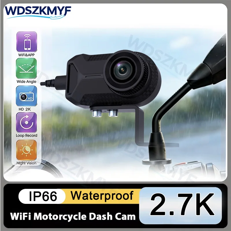 Mountain Biking Images - Motorcycle Dashcam 2K Action Camera IP66