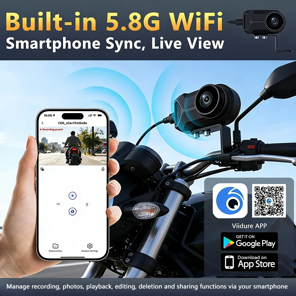 New 2K QHD WIFI IP66 Waterproo - đánh giá và giá Mountain Biking Images