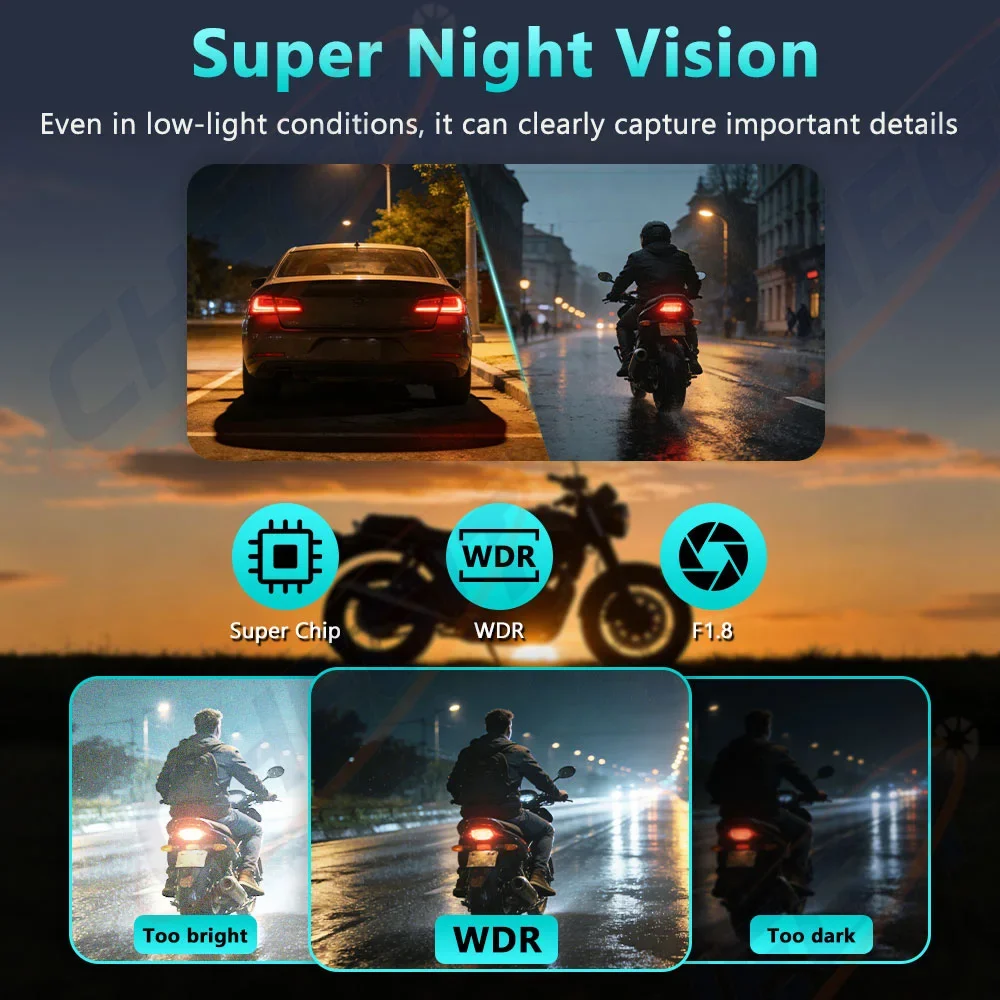 2K HD Motorcycle Driving Dash  - đánh giá và giá Mountain Biking Images