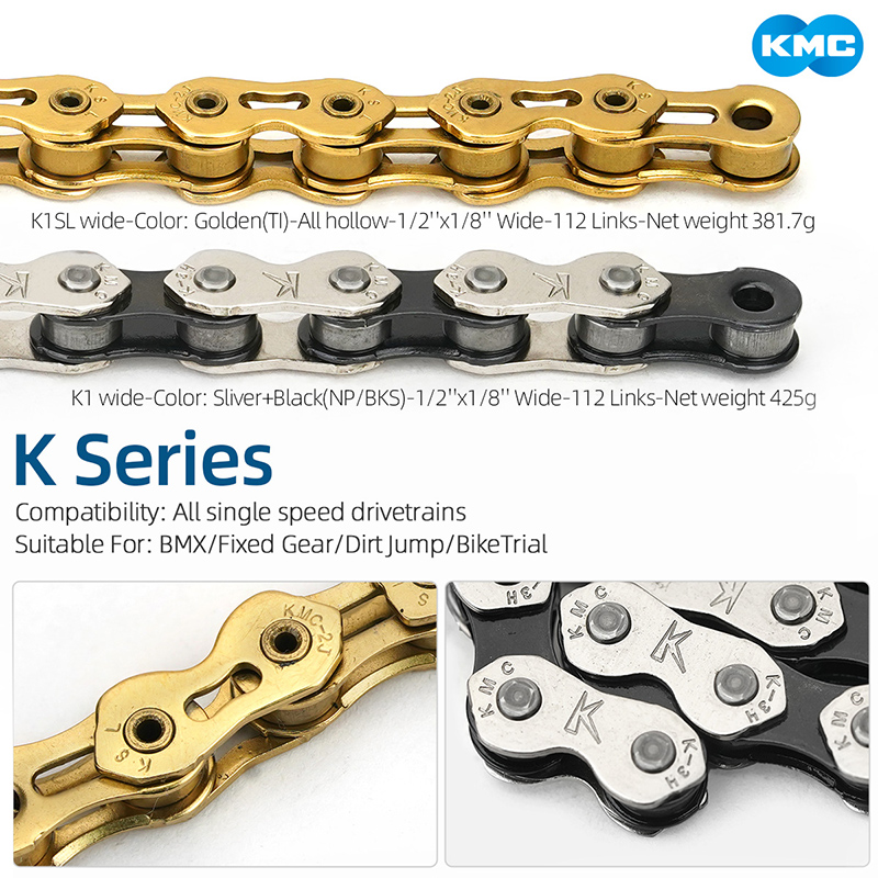 KMC bicycle chain single speed - đánh giá và giá Mountain Biking Jumps