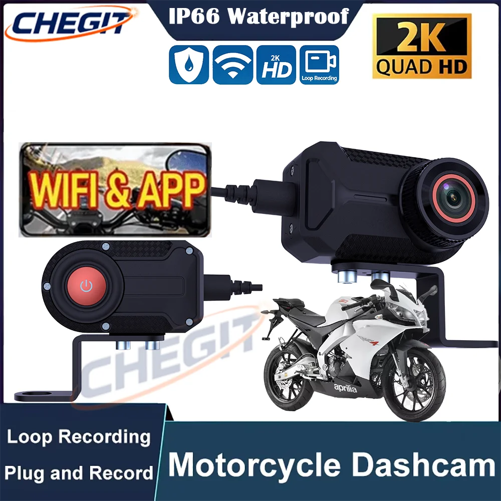 New 2K QHD WiFi Dash Cam IP66  - đánh giá và giá Mountain Biking Images