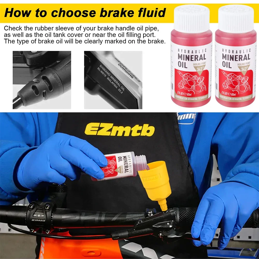 Bicycle Brake Mineral Oil ，Bic - đánh giá và giá Hydraulic Brake Bleed