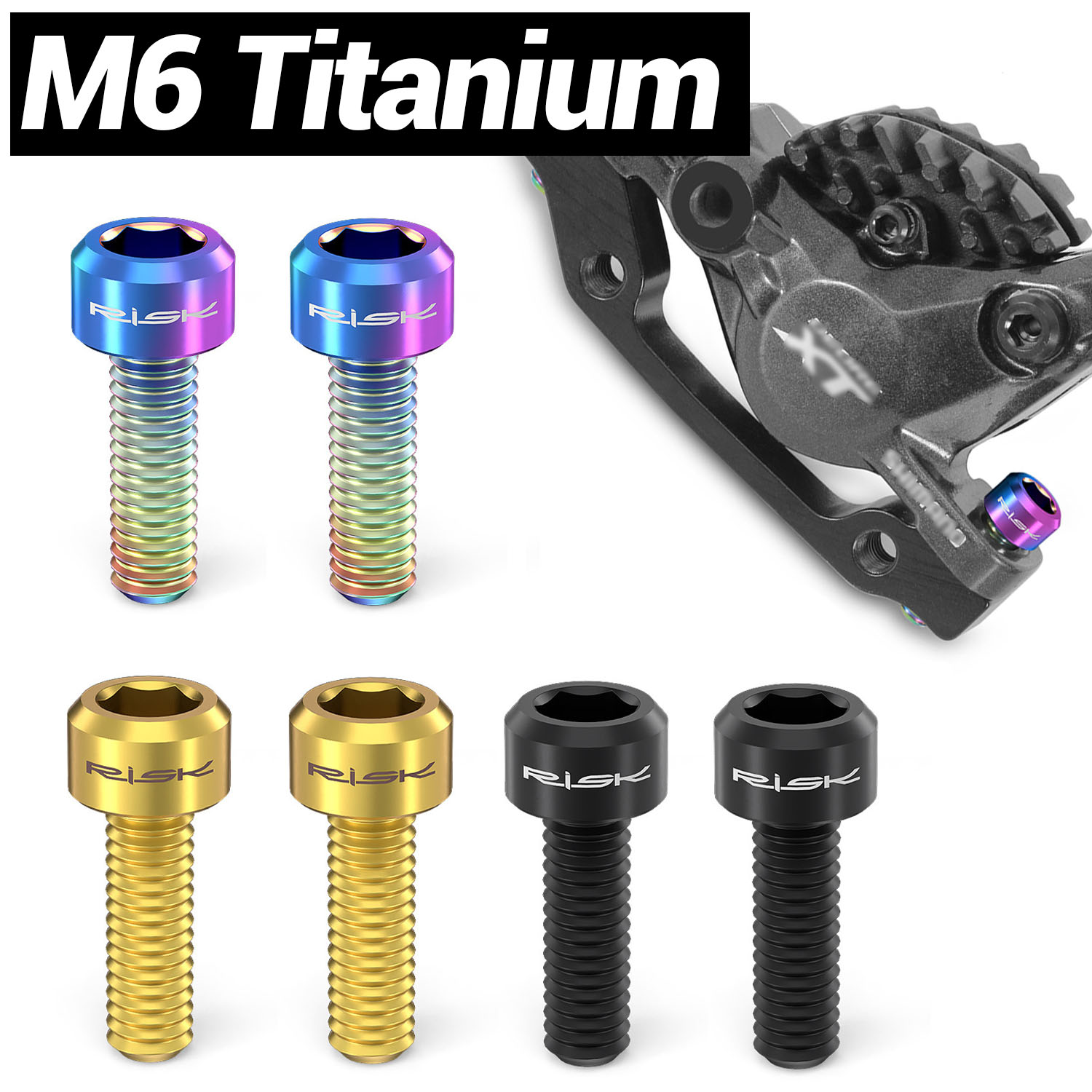 Titanium Brake Caliper Screw M - đánh giá và giá Hydraulic Brake Bleed