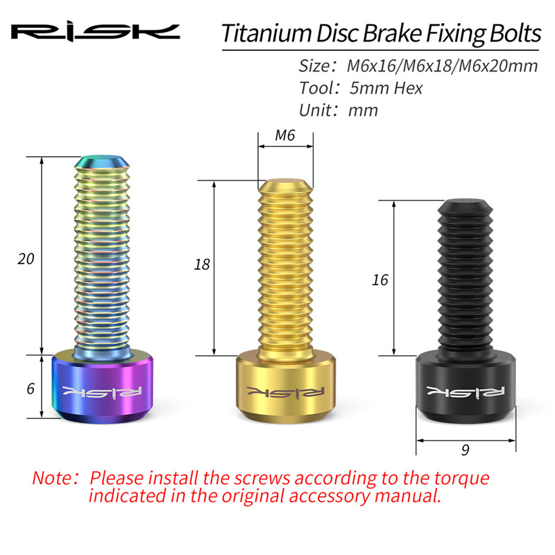 Titanium Brake Caliper Screw M - đánh giá và giá Hydraulic Brake Bleed