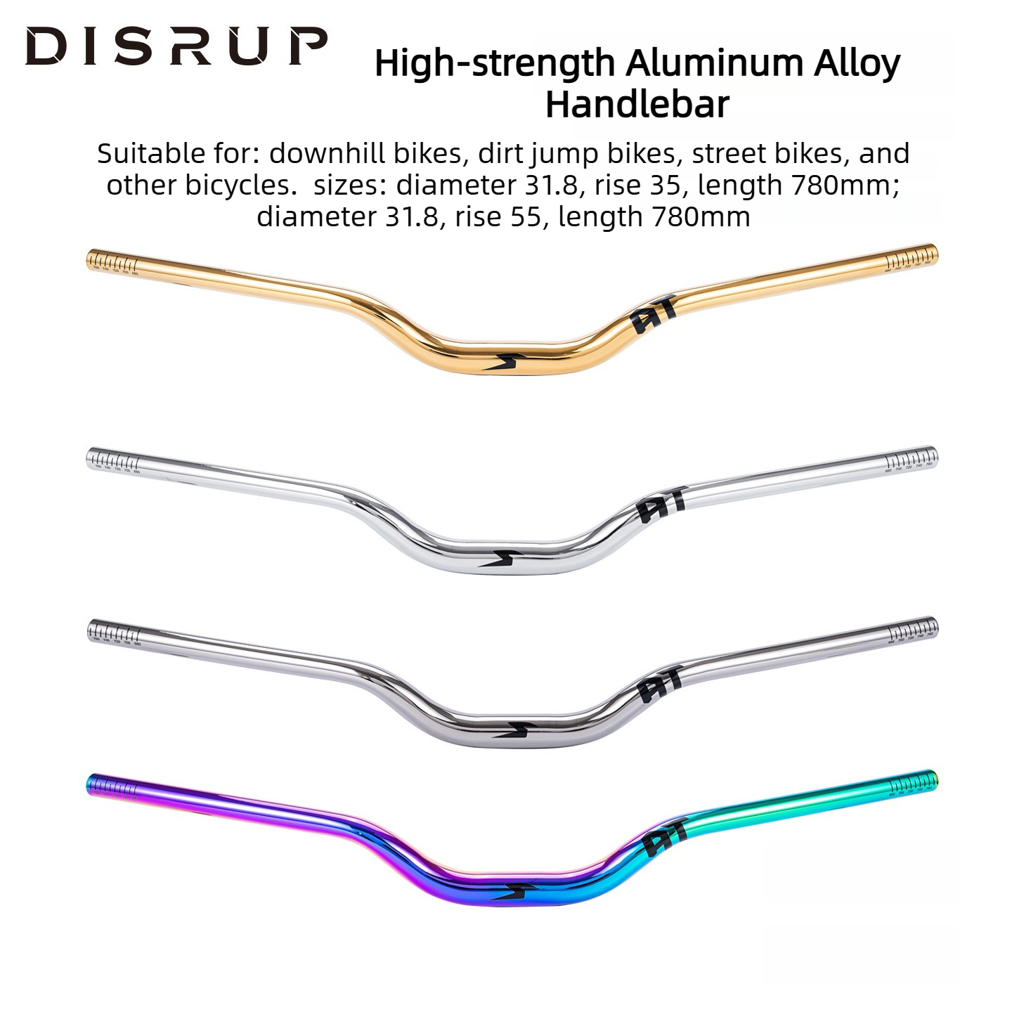 SEMYT MTB Riser Handlebar 31.8 - đánh giá và giá Mountain Biking Jumps