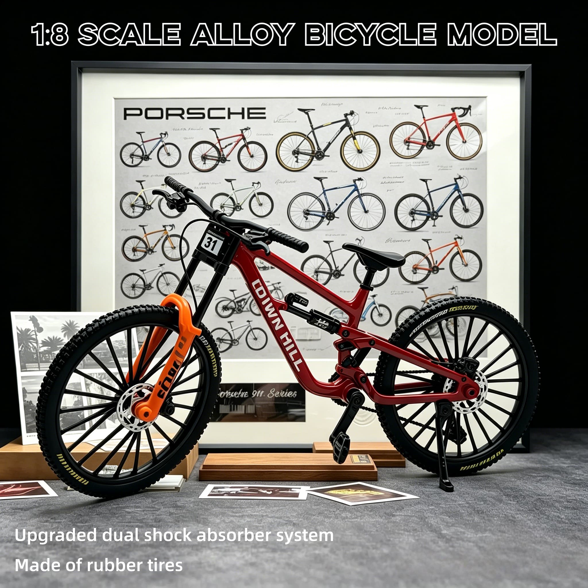 1:8Scale Alloy Downhill Mounta - đánh giá và giá Mountain Biking Jumps