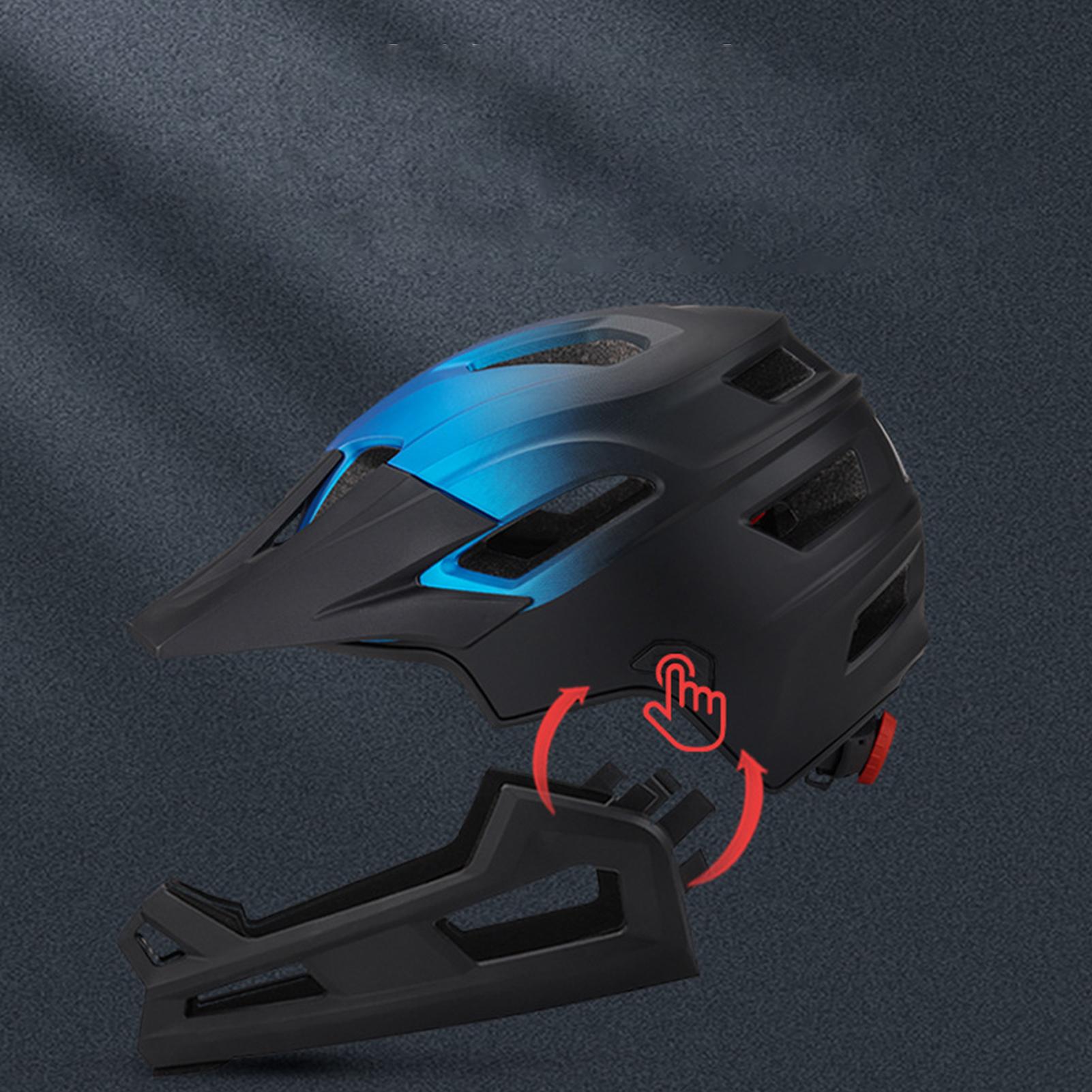 Detachable Full Face Bicycle H - đánh giá và giá Mountain Biking Helmet Kids
