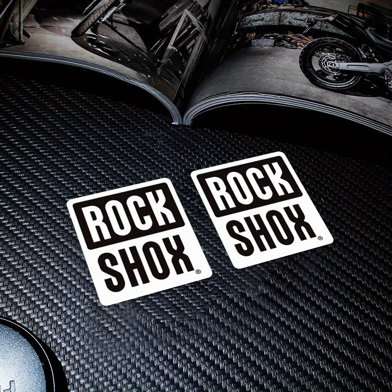 2PCS/SET Rockshox Bike Sticker - đánh giá và giá Mountain Biking Body Armour