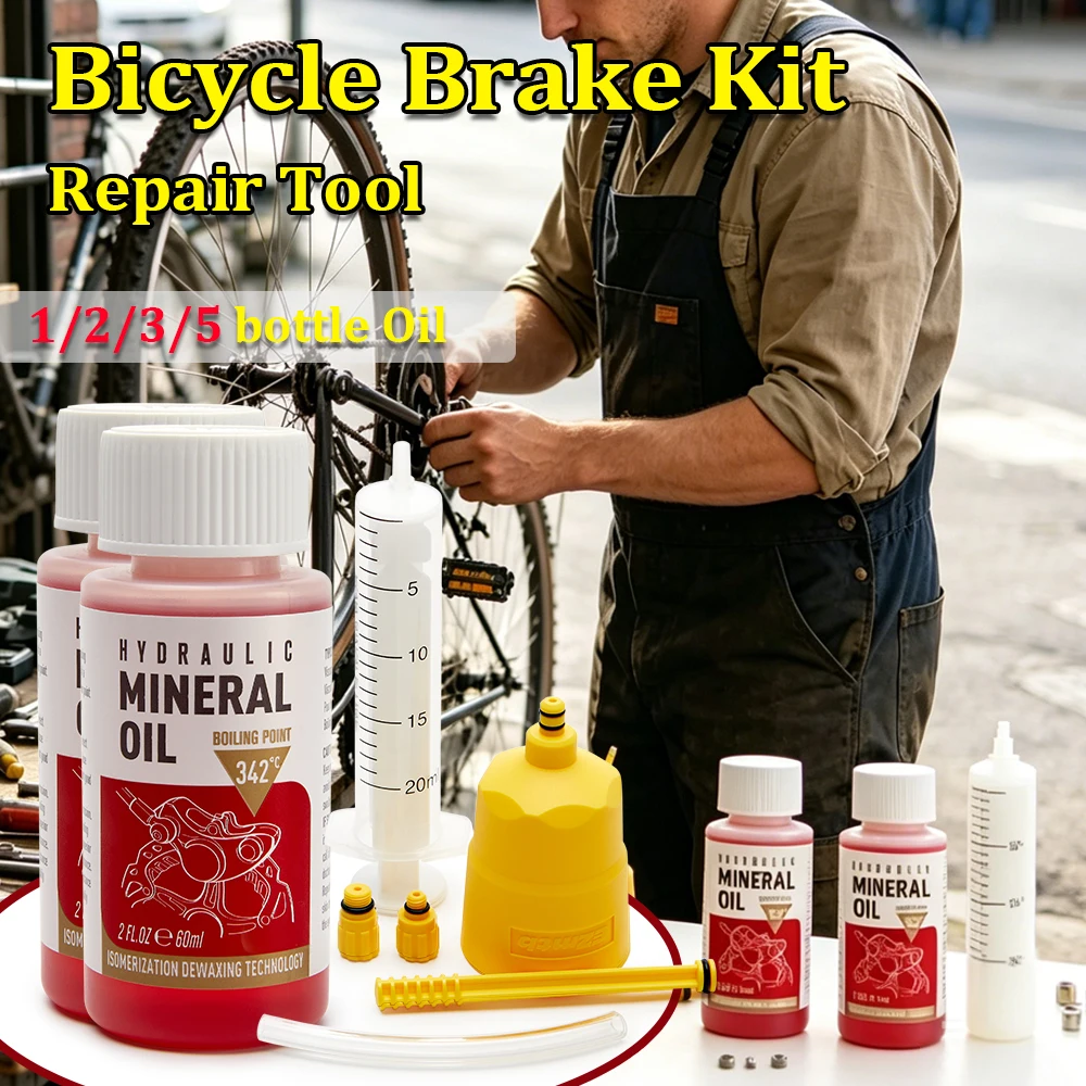 Bicycle Brake Mineral Oil 60ML - đánh giá và giá Hydraulic Brake Bleed
